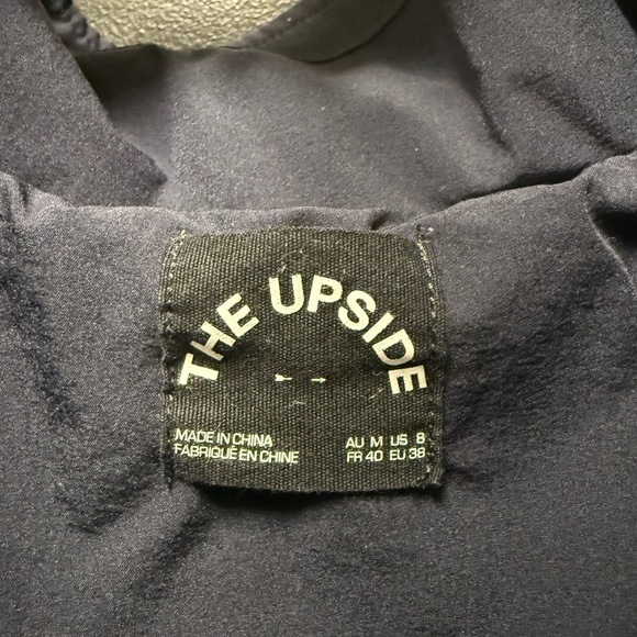 The Upside Navy & Red Hooded Windbreaker Jacket – Women’s M (US 8) - Picture 2 of 4